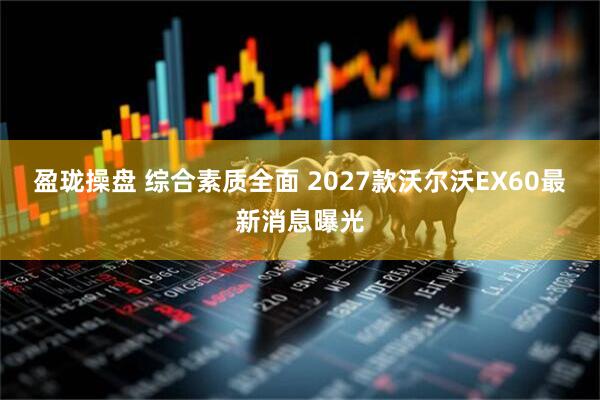 盈珑操盘 综合素质全面 2027款沃尔沃EX60最新消息曝光